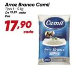 Dia Camil - arroz branco oferta