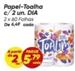 Dia Dia - papel-toalha oferta