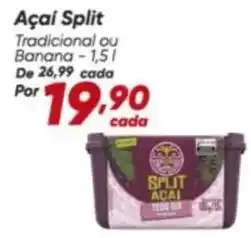 Dia Split - tradicional ou banana oferta