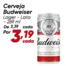 Dia Budweiser - cerveja oferta