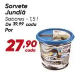 Dia Jundiá - sorvete oferta