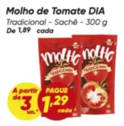 Dia Dia - molho de tomate oferta