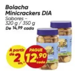 Dia Dia - bolacha minicrackers oferta