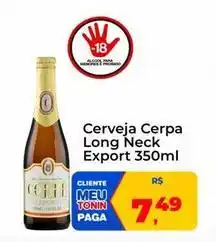 Tonin Superatacado Export - cerveja cerpa long neck oferta