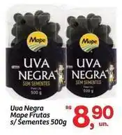 Fort Atacadista Uva negra mape frutas s/ sementes oferta