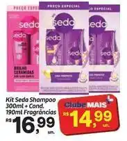 Fort Atacadista Seda - kit shampoo 300ml + cond. fragrâncias oferta