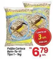 Fort Atacadista Carioca - feijão bem-te-vi oferta