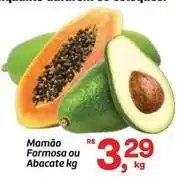 Fort Atacadista Formosa - mamão formosa ou abacate oferta