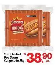Fort Atacadista Seara - salsicha hot dog congelada oferta