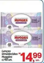 Fort Atacadista Huggies - lenços umedecidos oferta