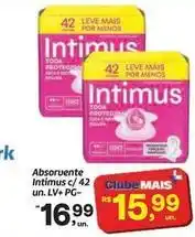 Fort Atacadista Intimus - absorvente oferta