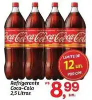 Fort Atacadista Coca-cola - refrigerante 2,5 litros oferta