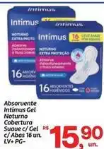 Fort Atacadista Intimus - absorvente gel cobertura suave c/ gel rs c/ abas oferta