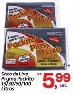 Fort Atacadista Saco de lixo packito oferta
