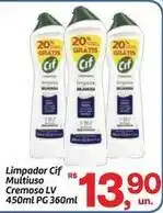Fort Atacadista Cif - limpador multiuso cremoso oferta