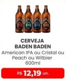 Higa Atacado Cerveja baden baden oferta