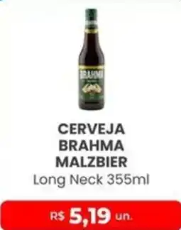 Higa Atacado Cerveja brahma malzbier long neck oferta