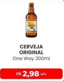 Higa Atacado Cerveja original one way oferta