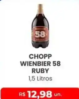 Higa Atacado Chopp wienbier 58 ruby oferta