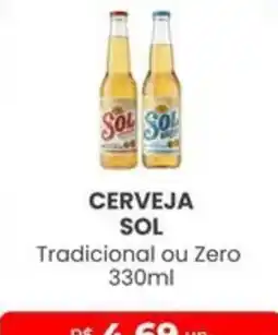 Higa Atacado Cerveja sol tradicional ou zero oferta