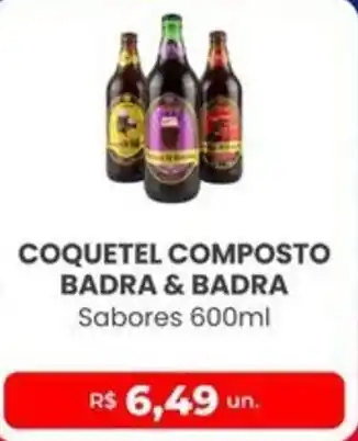 Higa Atacado Coquetel composto badra & badra oferta