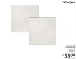 Telhanorte Porcelanato sion nebbia oferta