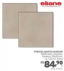 Telhanorte Porcelanato munari oferta