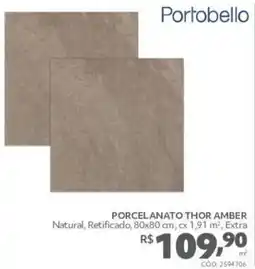 Telhanorte Porcelanato thor amber oferta