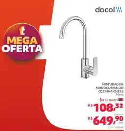Telhanorte Misturador monocomando cozinha chess mesa oferta