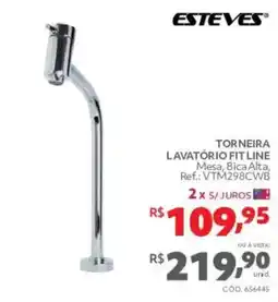Telhanorte Torneira lavatório fit line oferta