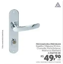 Telhanorte Fechadura premium oferta