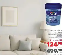 Telhanorte Tinta acrílica premium renova paredes & tetos oferta