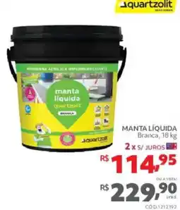 Telhanorte Manta liquida branca oferta