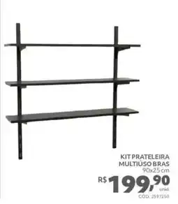 Telhanorte Kit prateleira multiuso bras oferta