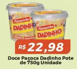 Mart Minas Doce paçoca dadinho oferta