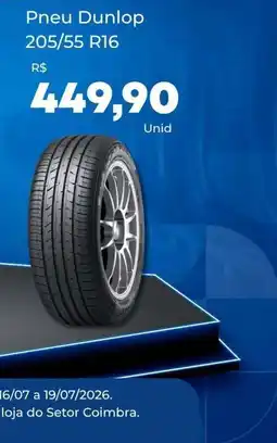 Hiper Moreira Pneu Dunlop oferta