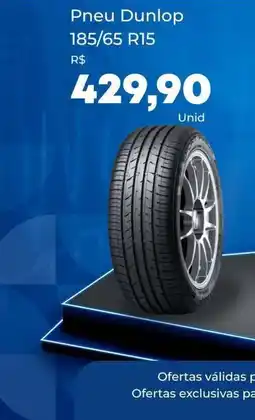 Hiper Moreira Pneu Dunlop oferta