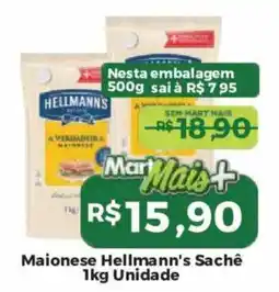 Mart Minas Maionese hellmann's sachê oferta