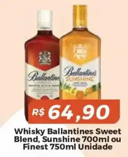 Mart Minas Whisky ballantines sweet blend, sunshine oferta