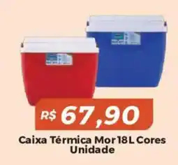 Mart Minas Caixa Térmica Mor 18L Cores oferta