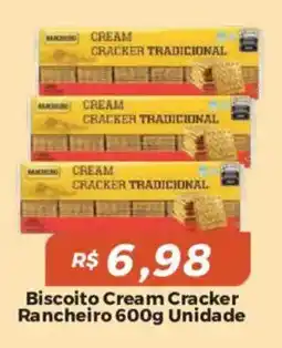 Mart Minas Biscoito cream cracker rancheiro oferta