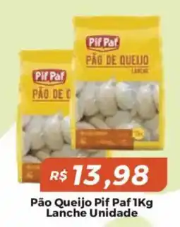 Mart Minas Pão Queijo Pif Paf oferta