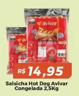 Mart Minas Salsicha hot dog avivar oferta