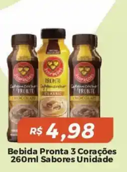 Mart Minas Bebida Pronta 3 Corações oferta