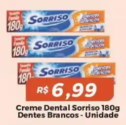 Mart Minas Creme Dental Sorriso Dentes Brancos oferta