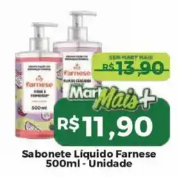 Mart Minas Sabonete liquido farnese oferta