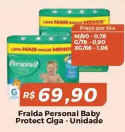 Mart Minas Fralda personal baby protect giga oferta