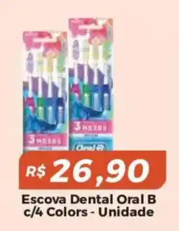 Mart Minas Escova Dental Oral B c/4 Colors oferta