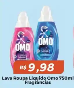 Mart Minas Lava Roupa Liquido Omo Fragrâncias oferta