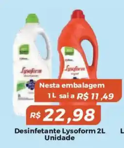 Mart Minas Desinfetante lysoform 2l oferta